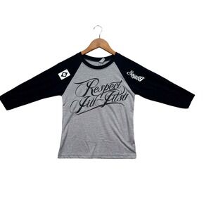 Strych9 Brazil MMA Judo Jiu Jitsu Fight Fighting Raglan Baseball T Shirt S